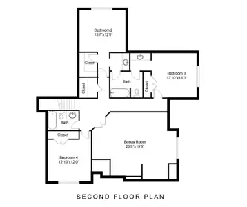 2nd Floor layout