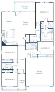 New construction Single-Family house 2021 Clays Creek Ln, Temple, TX 76502 plan Gruene - image