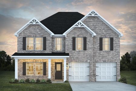 New construction Single-Family house 7306 Tolar Rd, South Fulton, GA 30213 plan Hemingway - image