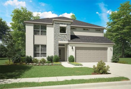 New construction Single-Family house 10600 Kono Trail, Fort Worth, TX 76179 Wimbledon- photo 0