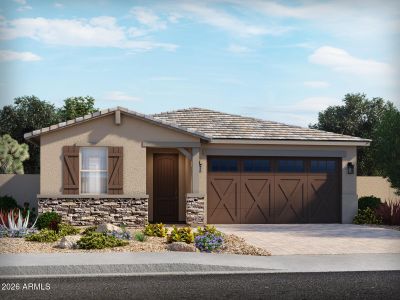 New construction Single-Family house 24606 W Grove St, Buckeye, AZ 85326 plan Leslie - image