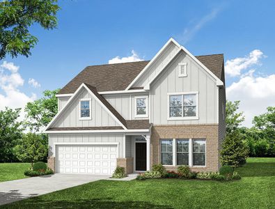 New construction Single-Family house 274 Howser Mill Rd, Dawsonville, GA 30534 plan Canton - image