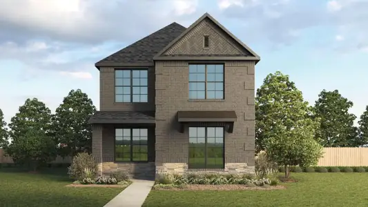 New construction Single-Family house 4548 Mona Lisa Ln, Plano, TX 75024 Saddlebrook- photo 0