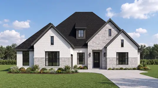 New construction Single-Family house 1412 Ashbook Ln, Gunter, TX 75058 plan Custom - image