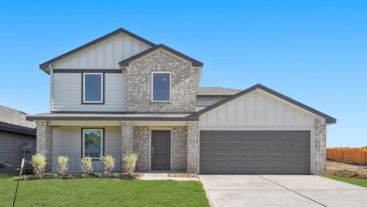 New construction Single-Family house 12440 Lexington Heights Dr, Willis, TX 77318 plan Callahan - image