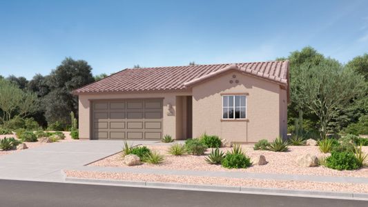 New construction Single-Family house 17467 S Ironwood Bend Dr, Vail, AZ 85641 plan Bravo - image