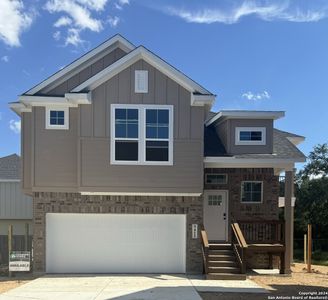 New construction Single-Family house 9411 Stillwater Pass, San Antonio, TX 78254 Omar- photo 0