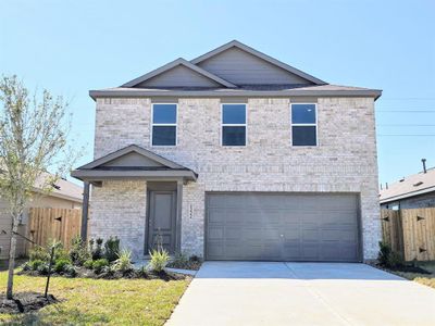 New construction Single-Family house 1763 Green Warbler Ln, Crosby, TX 77532 Whitetail- photo 0