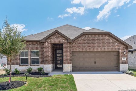 New construction Single-Family house 29230 Angelfish Boulevard, Boerne, TX 78006 The Henderson (C404)- photo 0