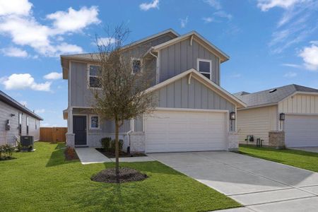 New construction Single-Family house 26751 Celestial Cypress Rd, Hockley, TX 77447 plan Juliet - image