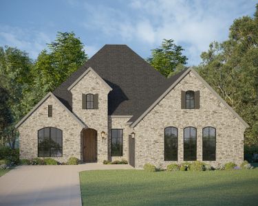 New construction Single-Family house 1101 Brookwood Dr, Lakewood Village, TX 75068 plan 1642 - image