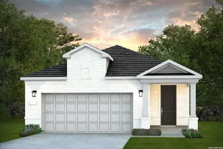New construction Single-Family house 2079 Green Ash Ave, New Braunfels, TX 78132 plan Hallmark - image