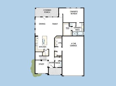New construction Single-Family house 121 Dayridge Dr, Dripping Springs, TX 78620 plan The Snapdragon - image