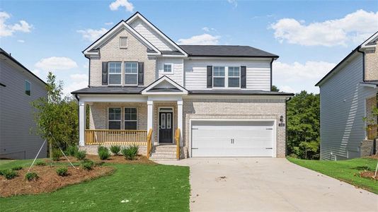 New construction Single-Family house 1040 Trident Maple Chase, Lawrenceville, GA 30045 plan Hampshire - image