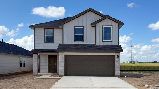 New construction Single-Family house 2311 Red Bird Trce, Lockhart, TX 78644 plan The Franklin - image