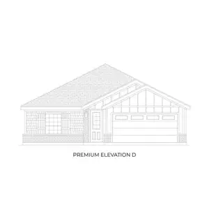 New construction Single-Family house 312 Sequoia Ln, Denton, TX 76210 plan Monroe Select 2F - image