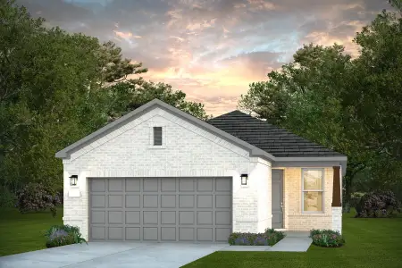 New construction Single-Family house 1004 Martingale St, Georgetown, TX 78633 plan Contour - image