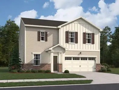 New construction Single-Family house 7656 Saffron Ave, Covington, GA 30014 plan Spectra - image