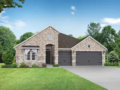New construction Single-Family house 1831 Tioga View Dr, Rosharon, TX 77583 plan The George B - image