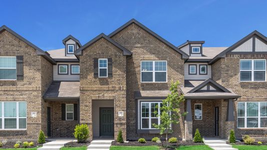 New construction Townhouse house 1892 Indigo Ln, Heartland, TX 75126 plan Travis - image
