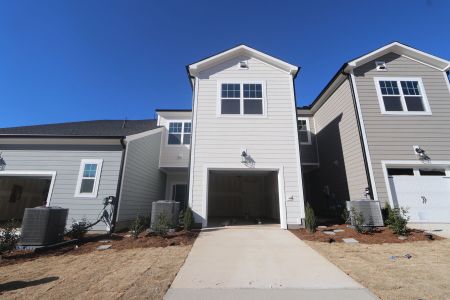 New construction Townhouse house 3197 Mission Olive Pl, New Hill, NC 27562 Hazelnut - Townhome Series- photo 88 88