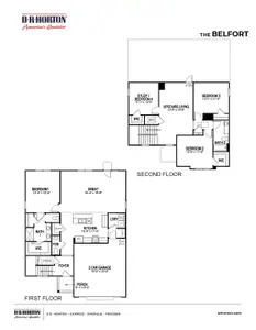New construction Single-Family house 8148 Jude Dr, White House, TN 37188 plan Belfort - image