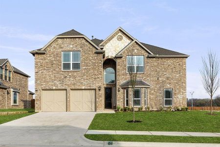 New construction Single-Family house 2610 White Plains Dr, Midlothian, TX 76065 plan Brentwood II F (w/Media) - image