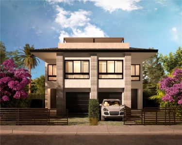 New construction Townhouse house 1017 Sw 13Th Ct, Miami, FL 33135 - image