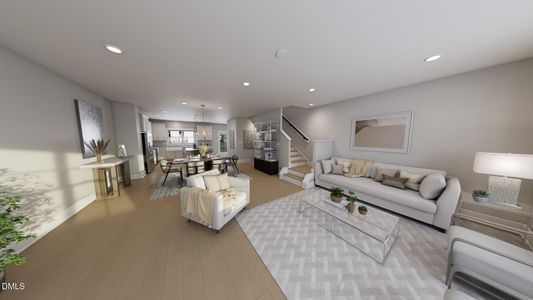 New construction Townhouse house 2411 Adrift Rd, Fuquay Varina, NC 27526 plan Atlas End Unit - image 19