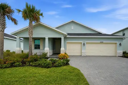 New construction Single-Family house 12220 Sw Roma Cir, Port St. Lucie, FL 34987 plan Sante Fe - image