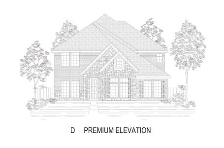 New construction Single-Family house 12813 Cedar Ridge Trl, Rowlett, TX 75089 plan Oxford R (w/Media) - image 3