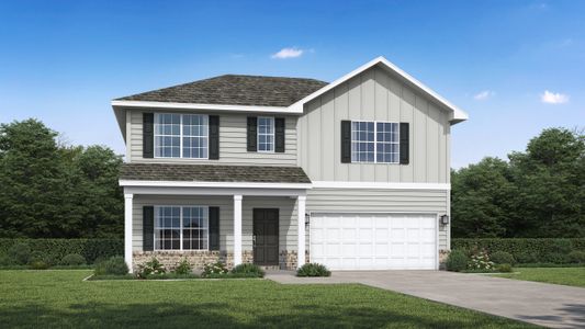 New construction Single-Family house Ludowici, GA 31316 plan The Duncan - image