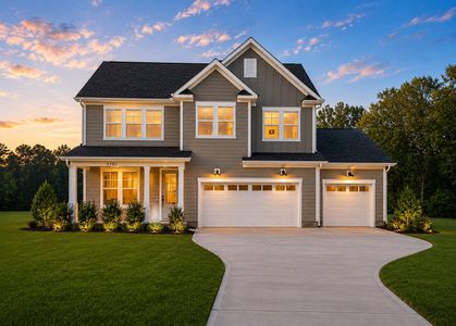 New construction Single-Family house 4100-4126 Dixon Rd, Grimesland, NC 27837 plan Mitchell - image