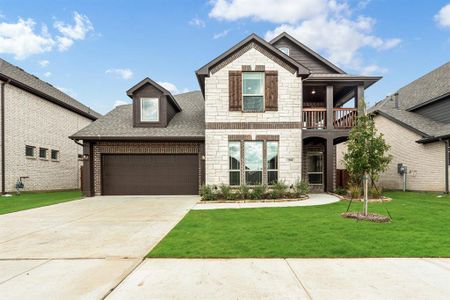 New construction Single-Family house 2908 Creekhollow, Denton, TX 76226 Magnolia II- photo 0