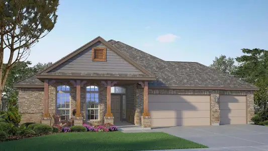 New construction Single-Family house 1009 Sydney Blvd, Thorndale, TX 76577 plan The Sierra - image