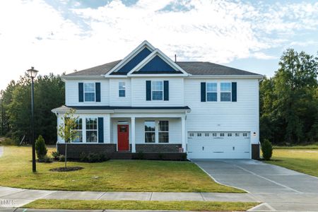 New construction Single-Family house 3539 Bailey Lake Drive, Fuquay Varina, NC 27526 Dogwood- photo 0