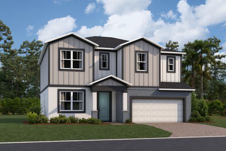 New construction Single-Family house 2523 Junction Rd, Zellwood, FL 32798 plan Santa Barbara II - image