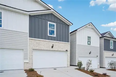 New construction Townhouse house 7844 Marie Wy, Fairburn, GA 30213 plan Jewel - image