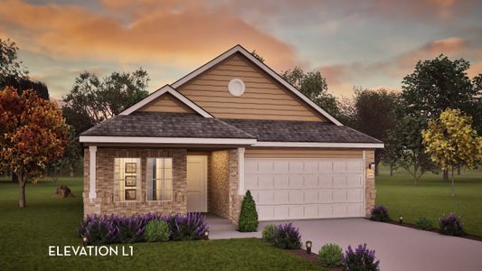 New construction Single-Family house 415 S Hemingway Lp, Liberty Hill, TX 78642 plan Sabine - image