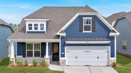 New construction Single-Family house 53 Colonial Ter, Villa Rica, GA 30180 plan The Rabun - image