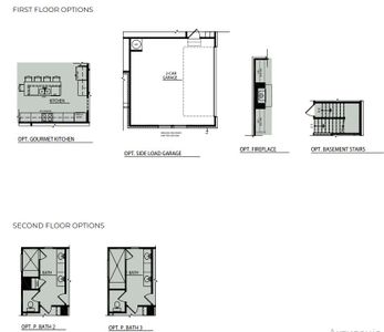 New construction Townhouse house Dawsonville, GA 30534 plan The Lawrence - image 3