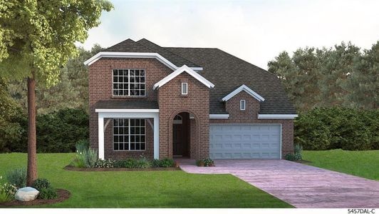 New construction Single-Family house 1524 Ebling Way, Van Alstyne, TX 75495 The Malinda- photo 0