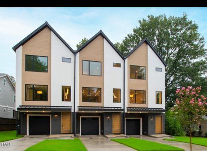 New construction Townhouse house 2119 Brewer St, Raleigh, NC 27608 - photo 0