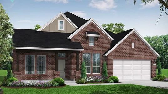 New construction Single-Family house 1805 Sauterne Dr, Leander, TX 78641 plan Hideaway - image