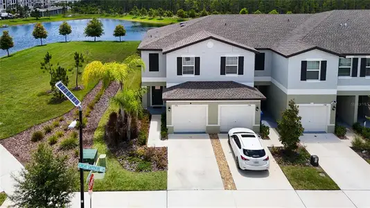 New construction Townhouse house 2190 Great Sapphire Lane, Lutz, FL 33558 - photo 0