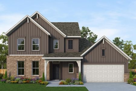 New construction Single-Family house 624 Texas Sage Lp, Buda, TX 78610 plan The Bandstand - image