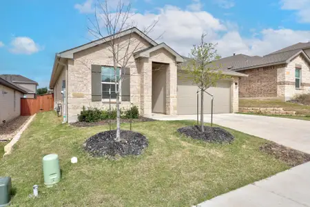 New construction Single-Family house 2829 Bandolier Pass, Leander, TX 78641 plan The Forest - image