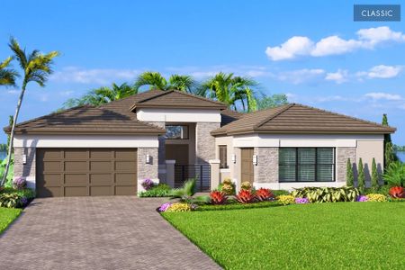 New construction Single-Family house 12320 Sw Calm Pointe Ct, Port St. Lucie, FL 34987 plan Carlyle II - image