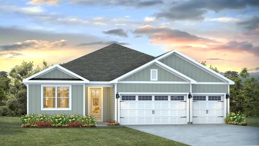New construction Single-Family house 565 High Ridge Rd, Navassa, NC 28451 plan DESTIN - image