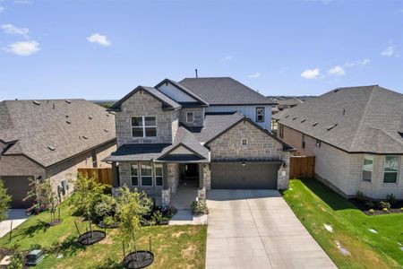 New construction Single-Family house 1304 Snowdrop Dr, Georgetown, TX 78628 plan Balcones II - image